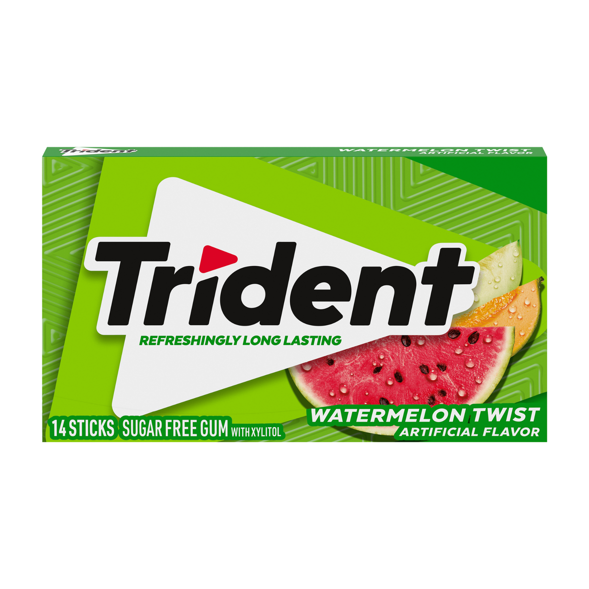 Trident Gum 14 Sticks Watermelon Twist