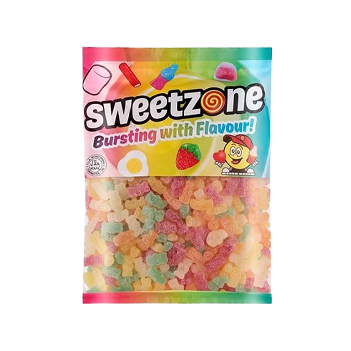 Sweetzone sour bears 90g