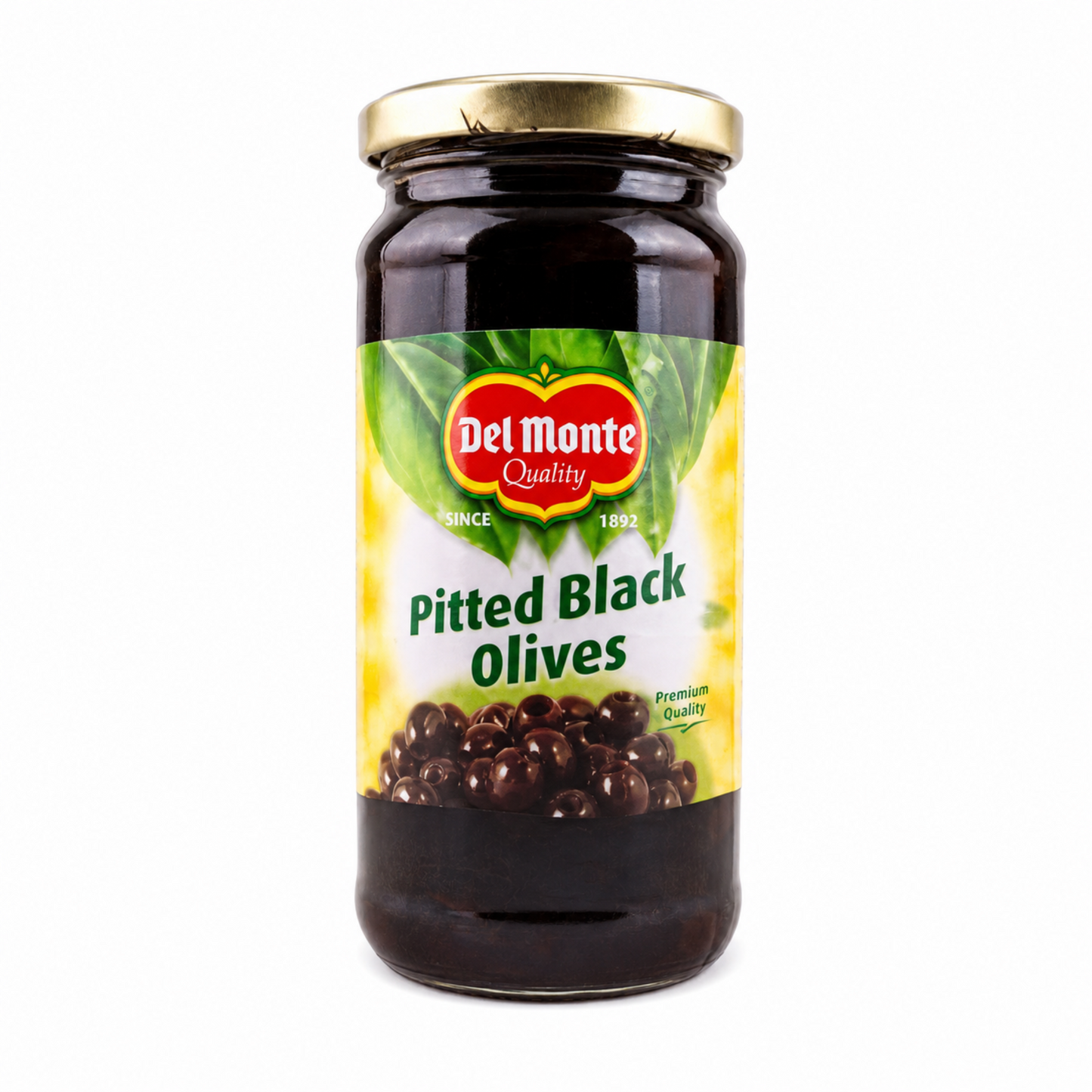 DEL MONTE Pitted Black Olive 235g