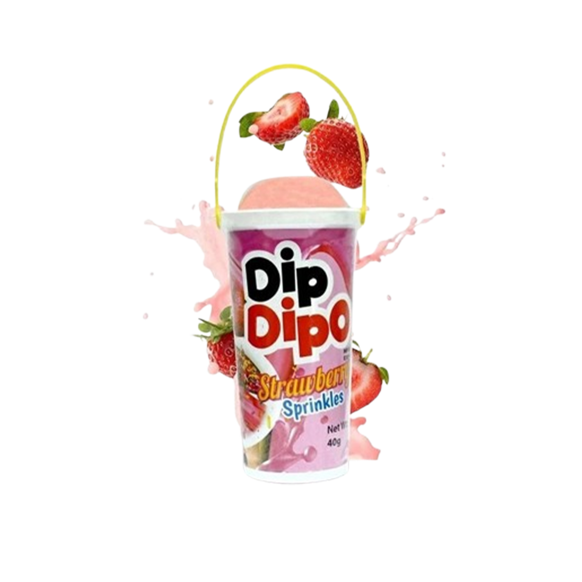 Shazo Choc Dip Strawberry Flavour Bucket 40g