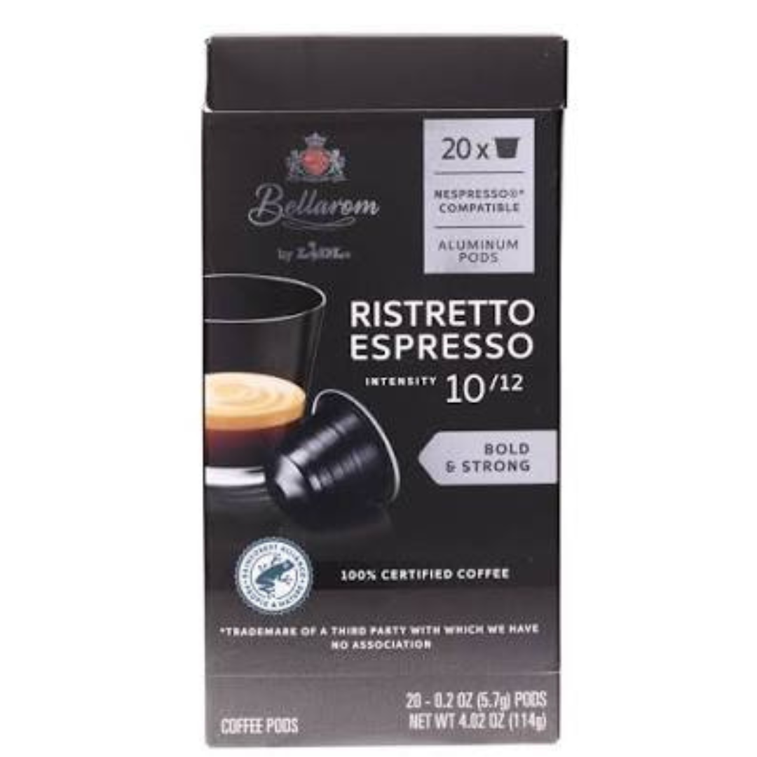 Bellarom Coffee Pods Ristretto Espresso 20 x 5.7g