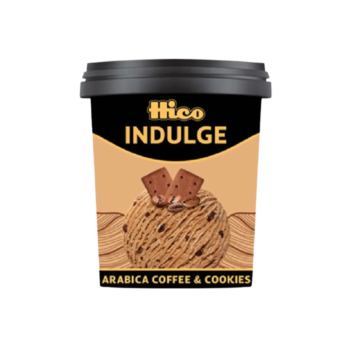 Hico Ice Cream Indulge Arabica Coffee N Cookies