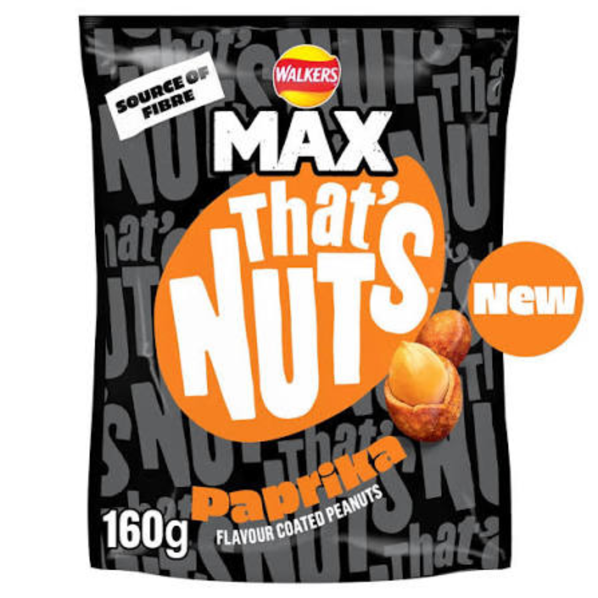Thats Nuts Walkers Max Paprika 160g