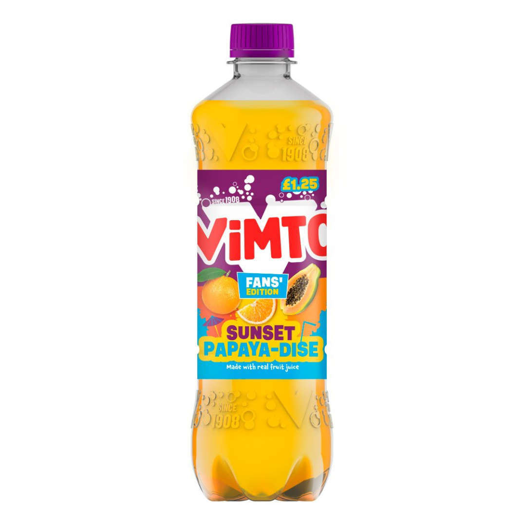 Vimto Fans Edition Orange & Papaya Flavour 500ml
