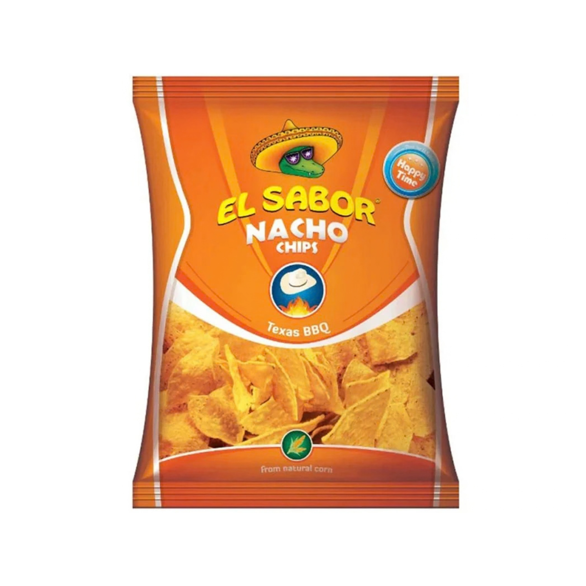 El Sabor Nacho Chips Texas BBQ 100g