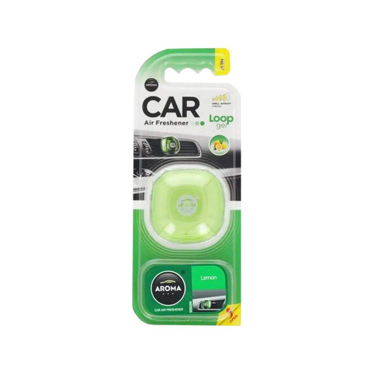 Aroma Loop Gel Car Freshener New Car