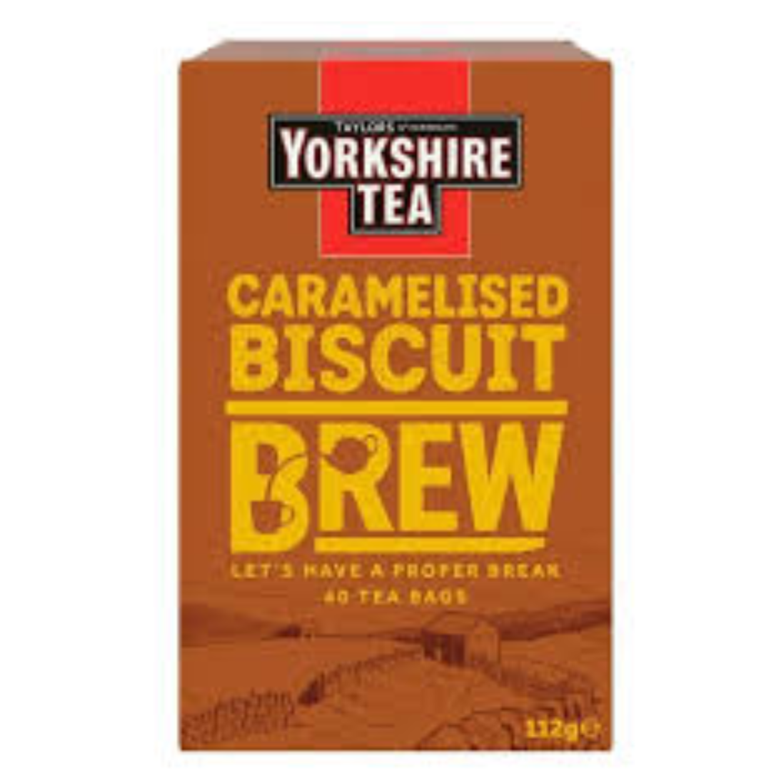 Yorkshire Tea Caramelised Biscuit Brew 112g