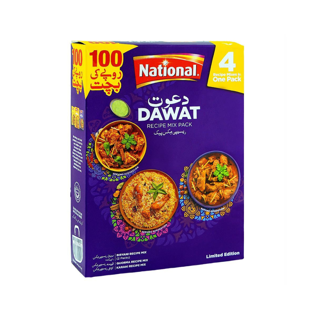 National Dawat Mix Pack 186g