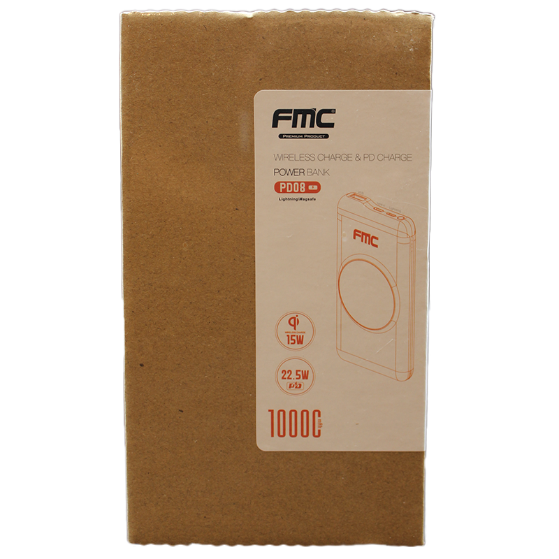 FMC Wireless Charger & Power Bank 10000mha