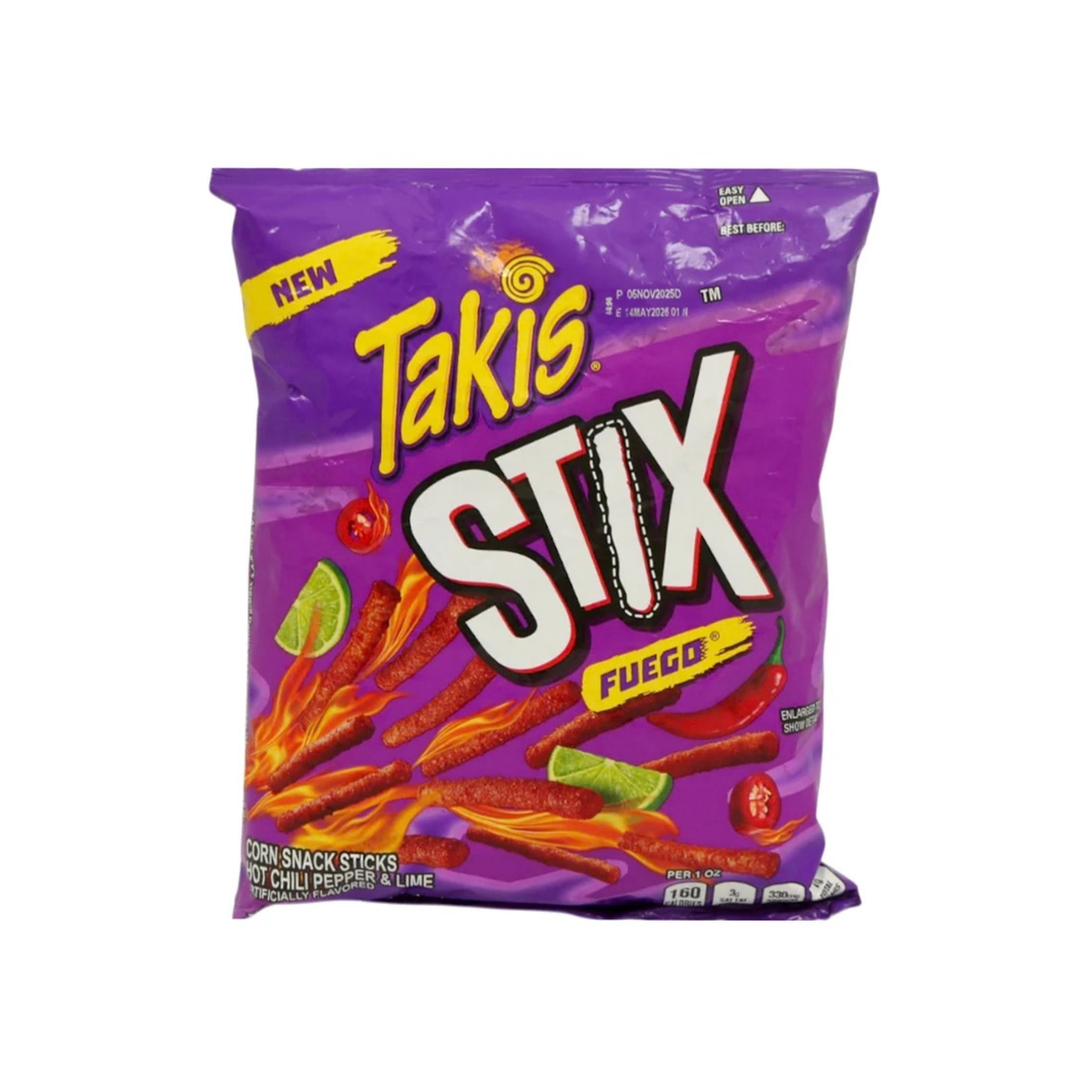 Takis Fuego Snack Sticks 113.4g