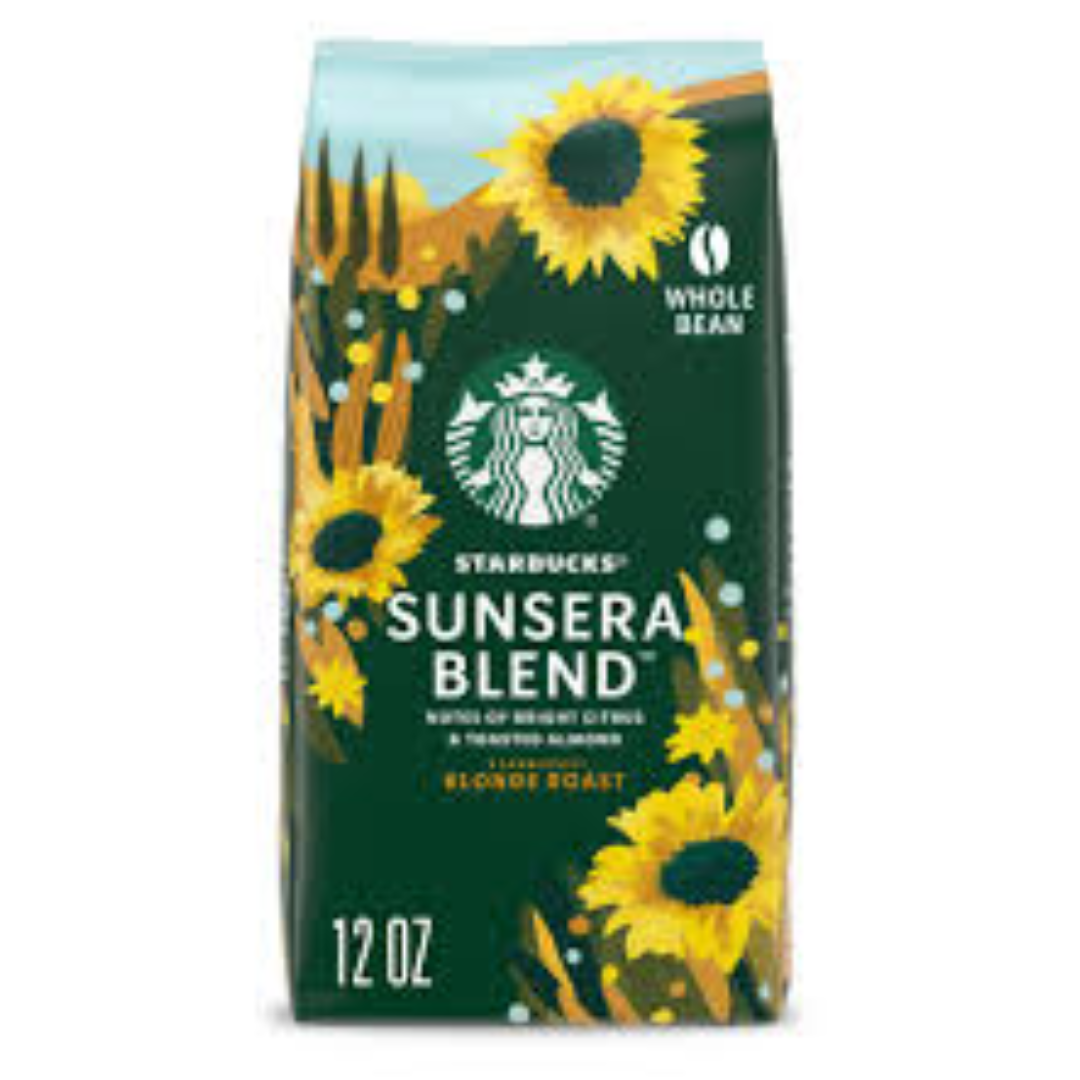 Starbucks Coffee Bean Sunsera Blend Light Roast Whole 340g