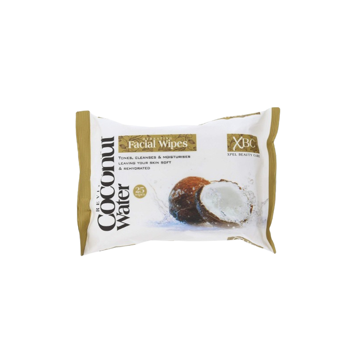 Xpel Coconut Water Hydrating Facial Wipes 25pc