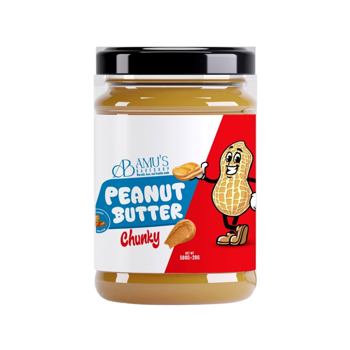 Amus Peanut Butter Creamy 500g