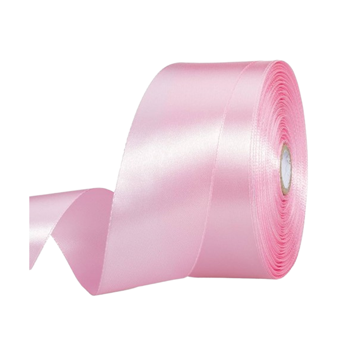 Ribbon Flower Baby Pink Color Large 50s