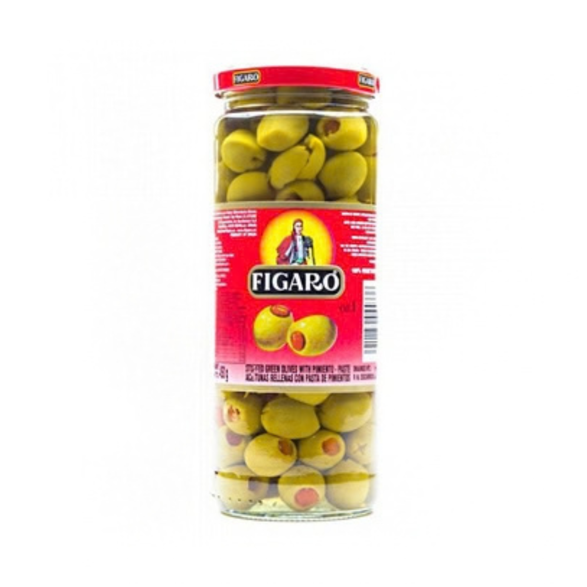 Figaro Green Olives Stuffed 142g