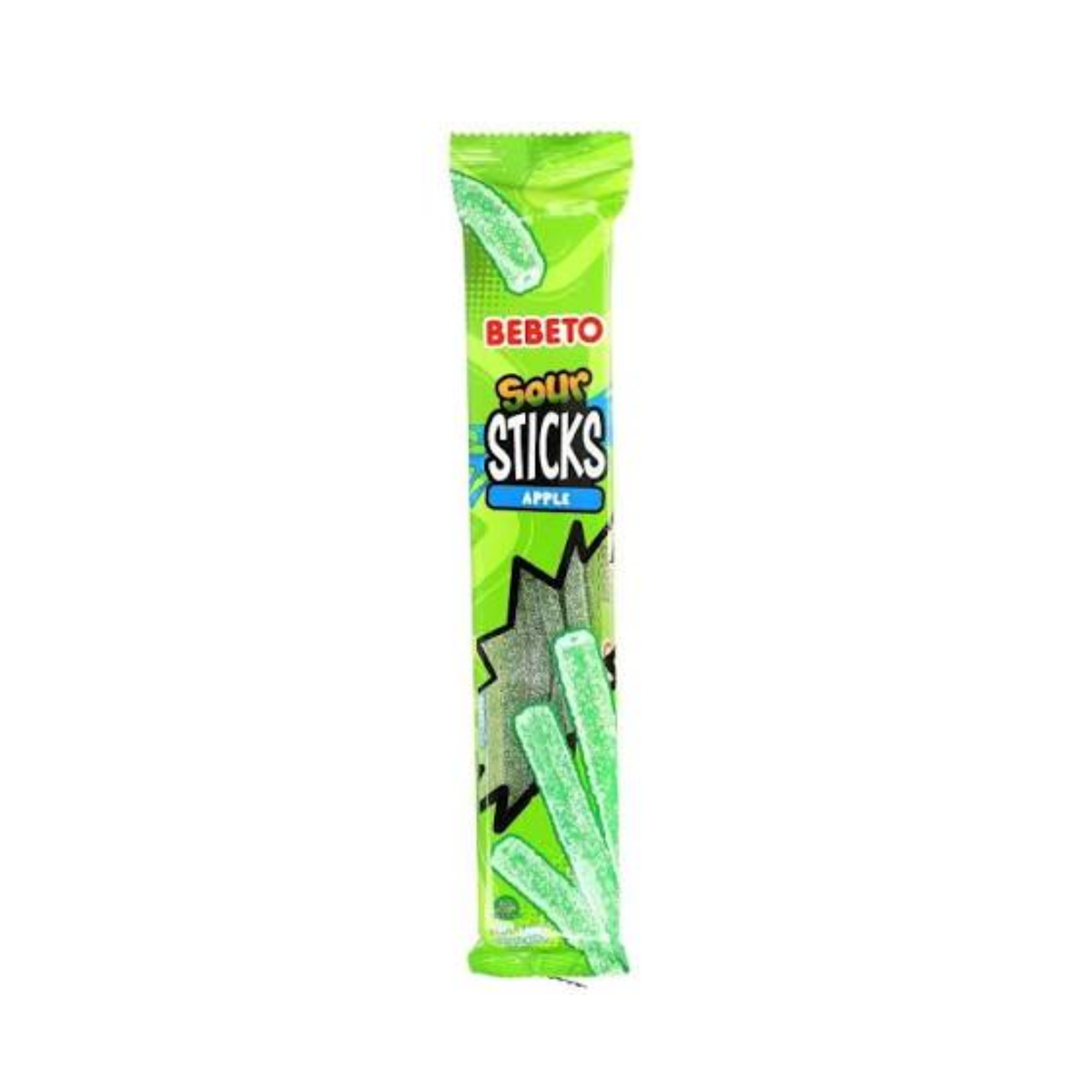 Bebeto Sour Sticks Apple Candy 35g