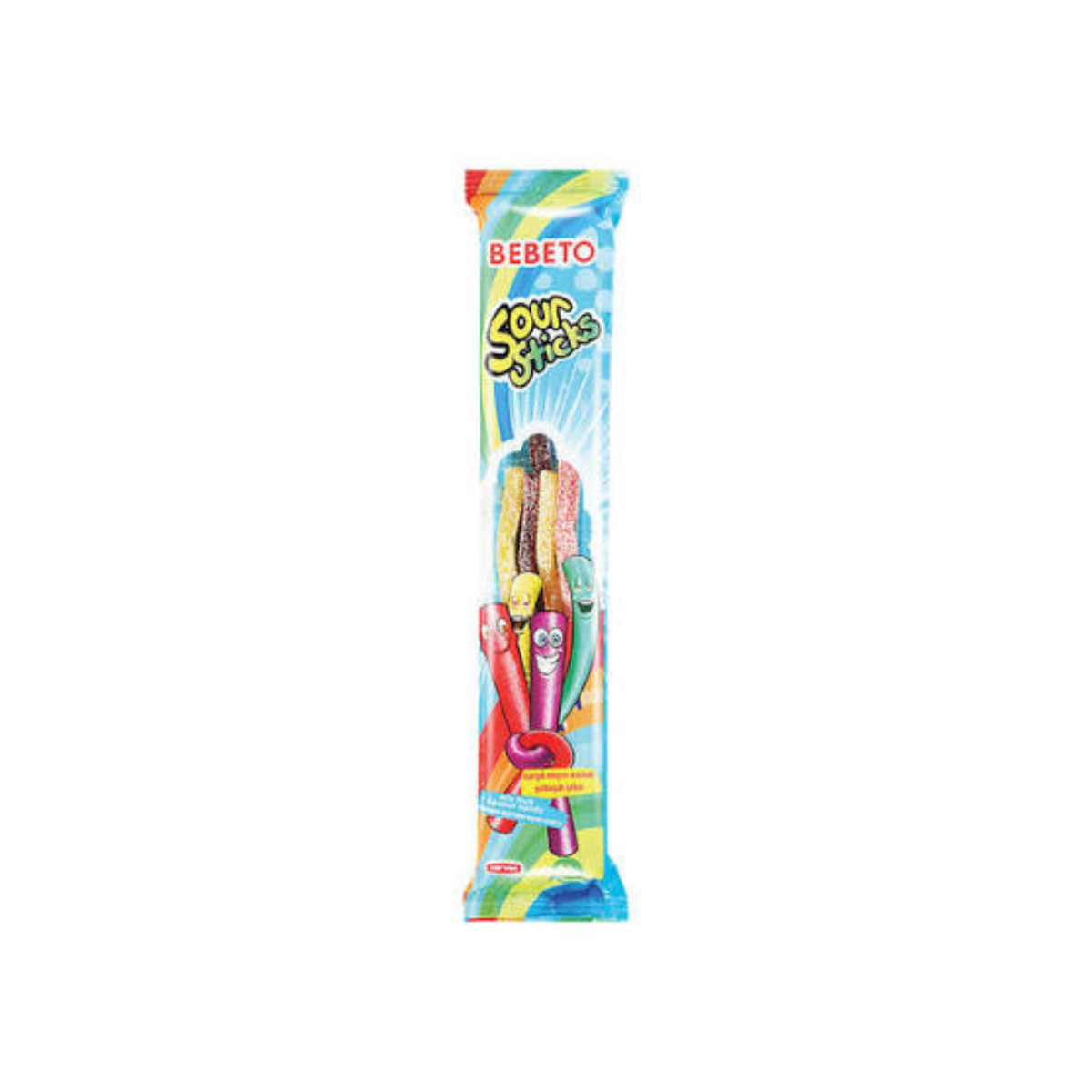 Bebeto Sour Sticks Mix Fruits 40g