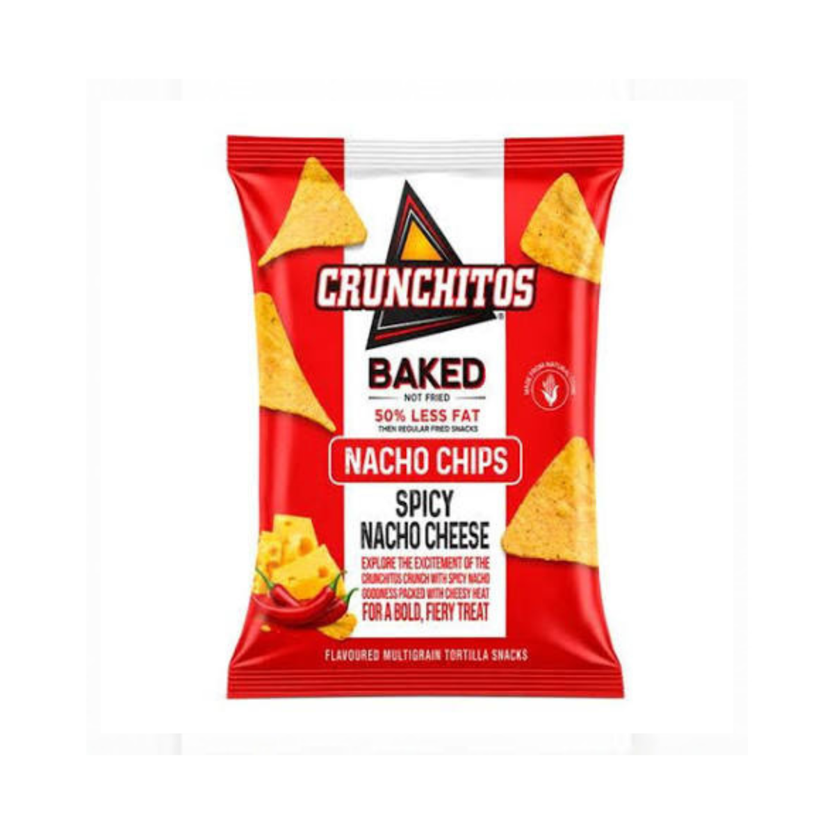 Crunchitos Spicy Nacho Cheese Chips 34g