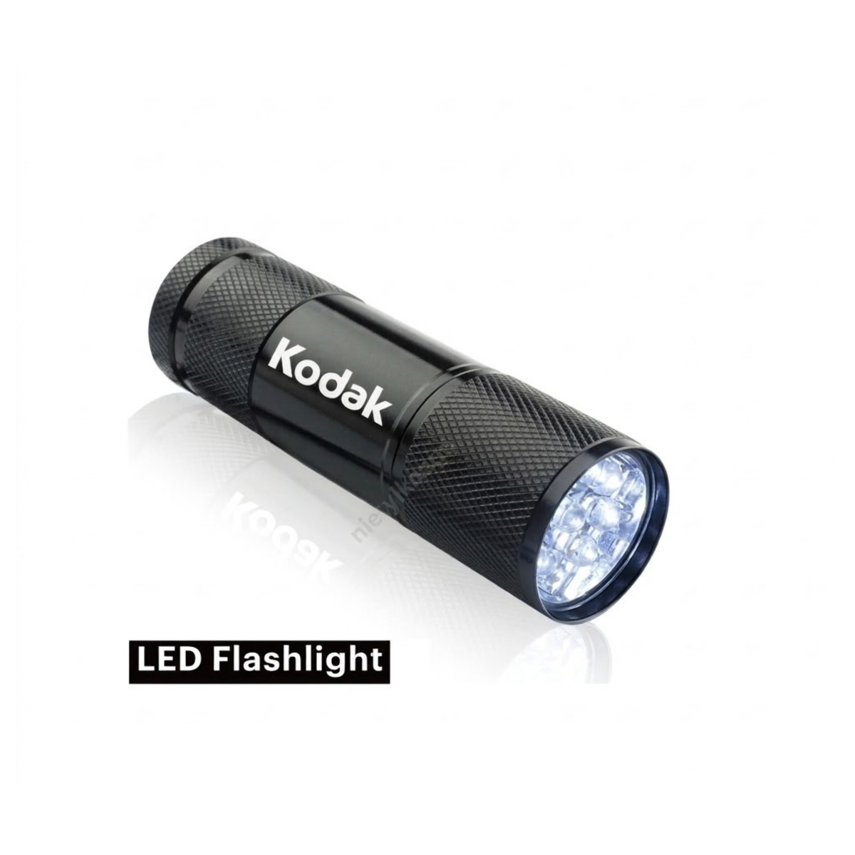 LED Flashlight/Torch Black 9LED