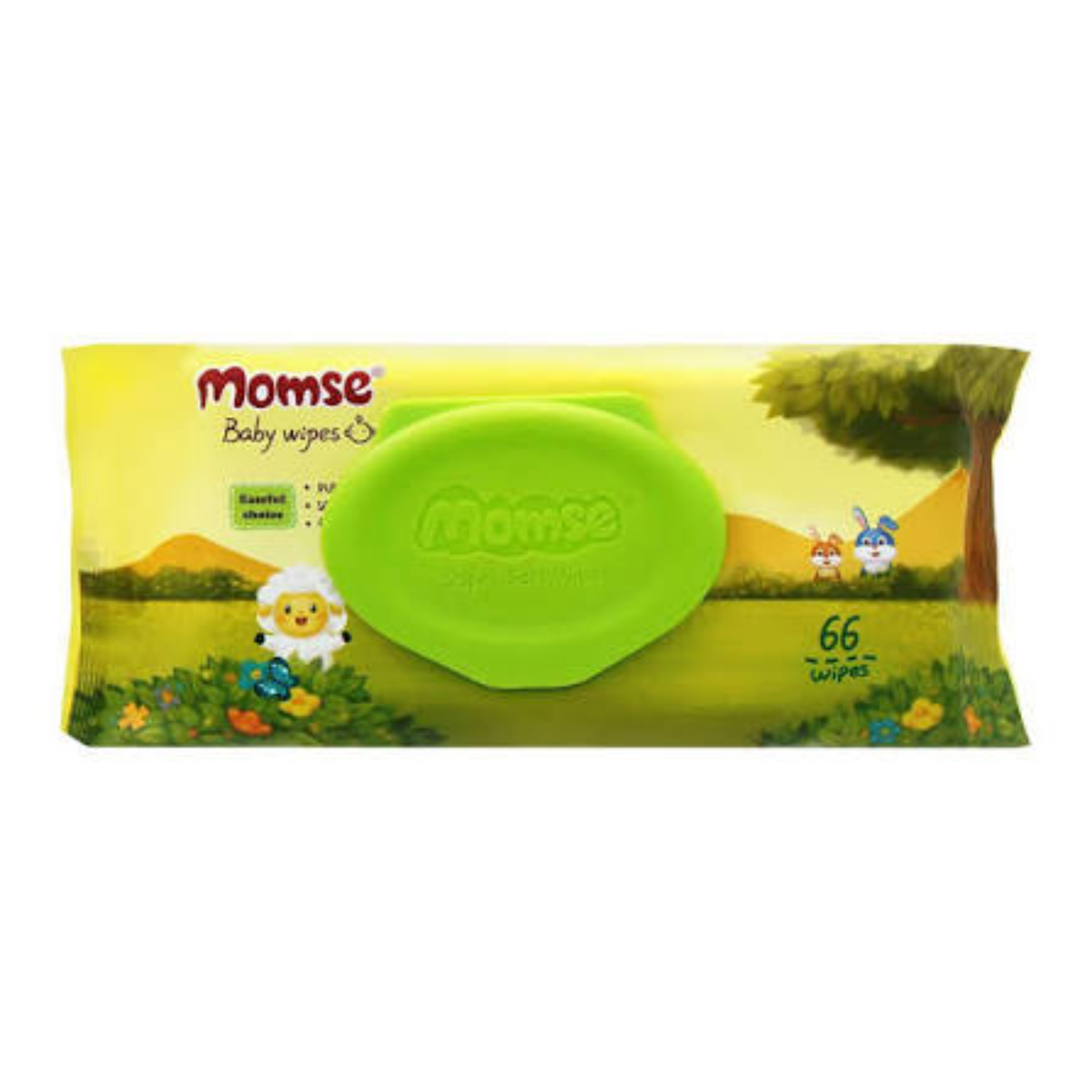 Momse Regular Baby Wipes 66 Pic