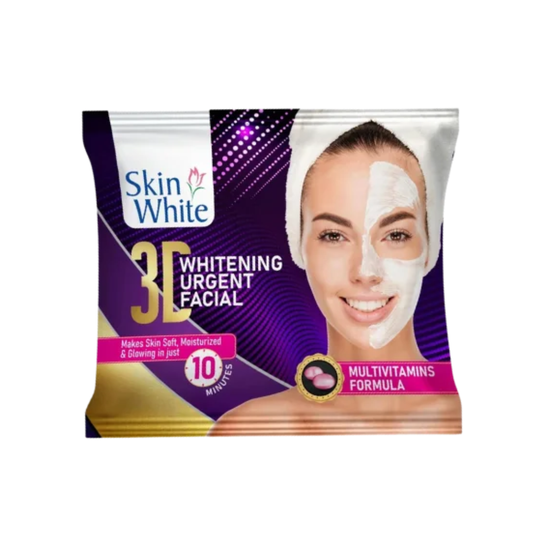 Skin White 3D Whitening Urgent Facial Multi Vitamins Formula