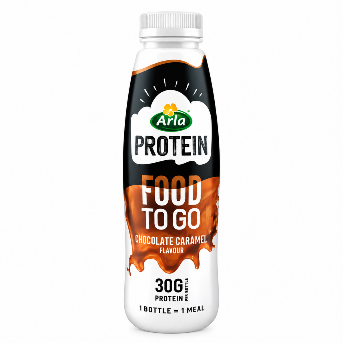 Arla Protein Chocolate Caramel Meal Replacement Shake 500ml