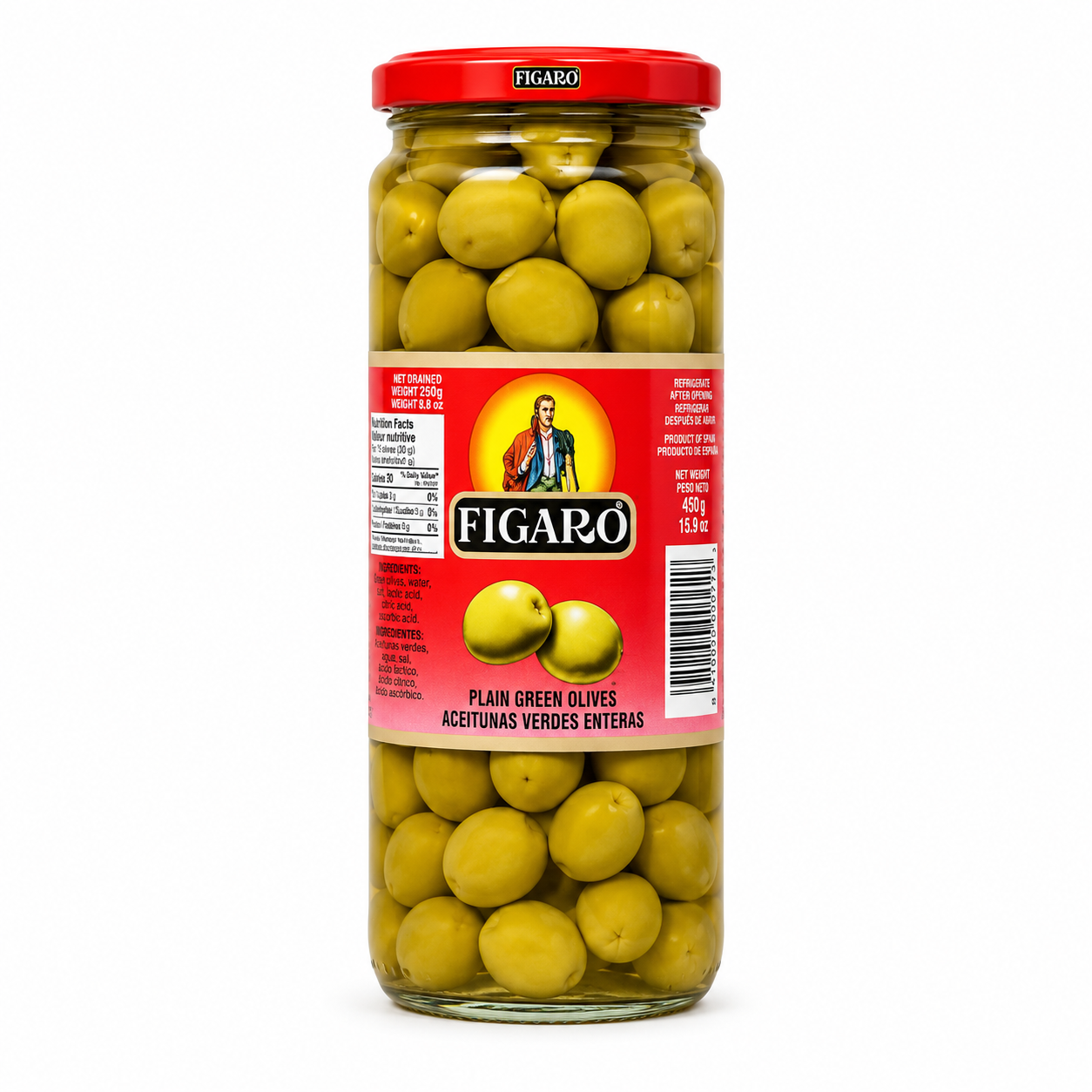 Coopoliva Stuffed Green Olive 450G