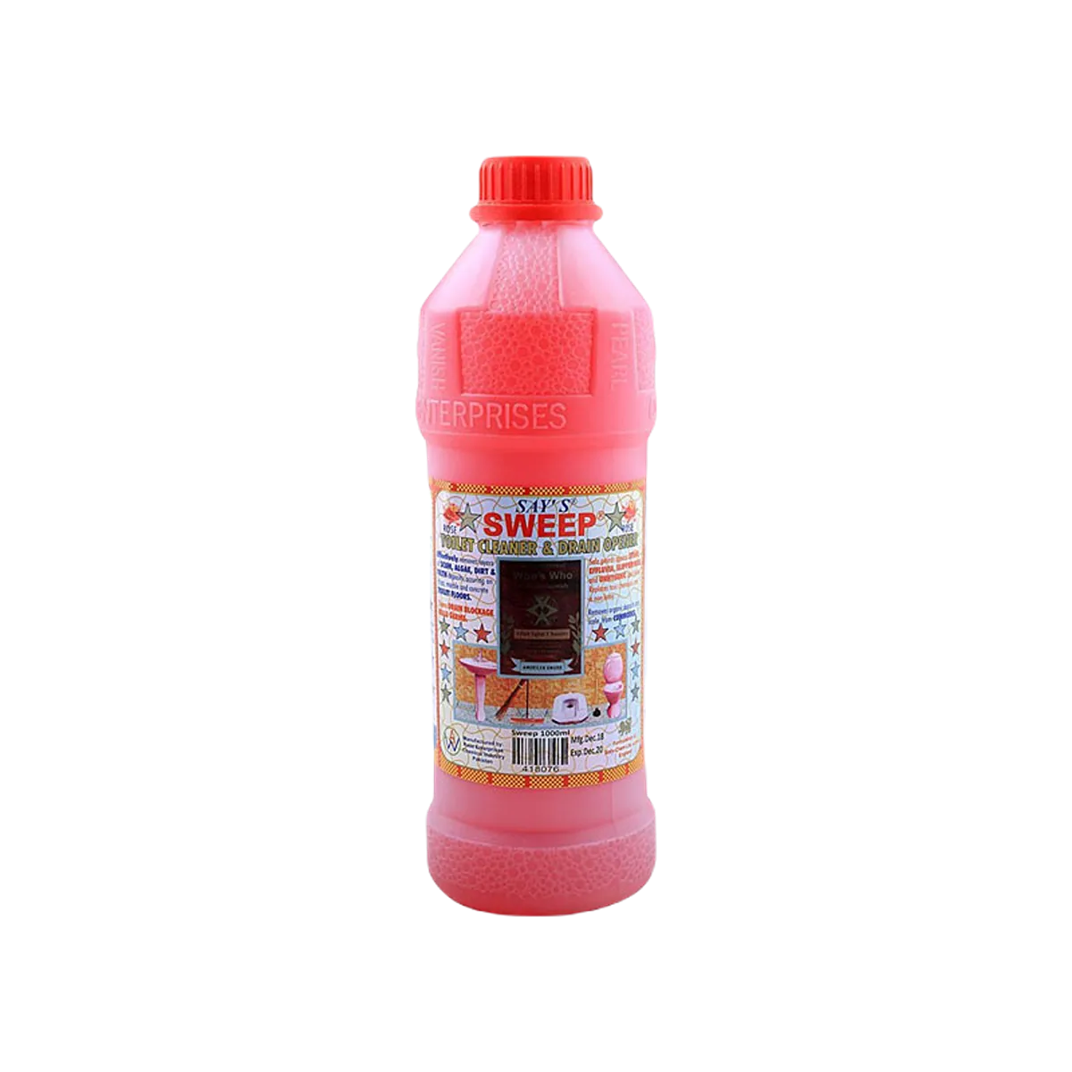 Sweep Toilet Cleaner & Drain Opener