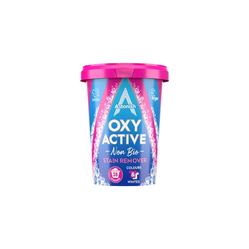 Astonish Oxi Active Non-Bio Stain Remover 625g