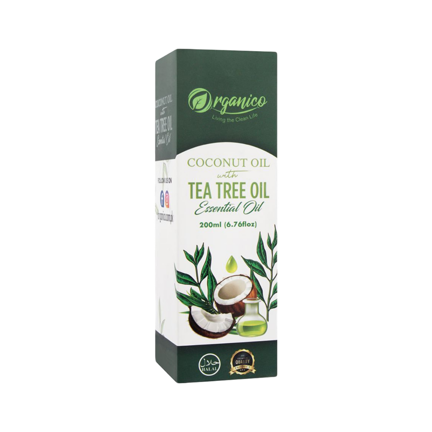 Organico Tea Tree Oil 200ml