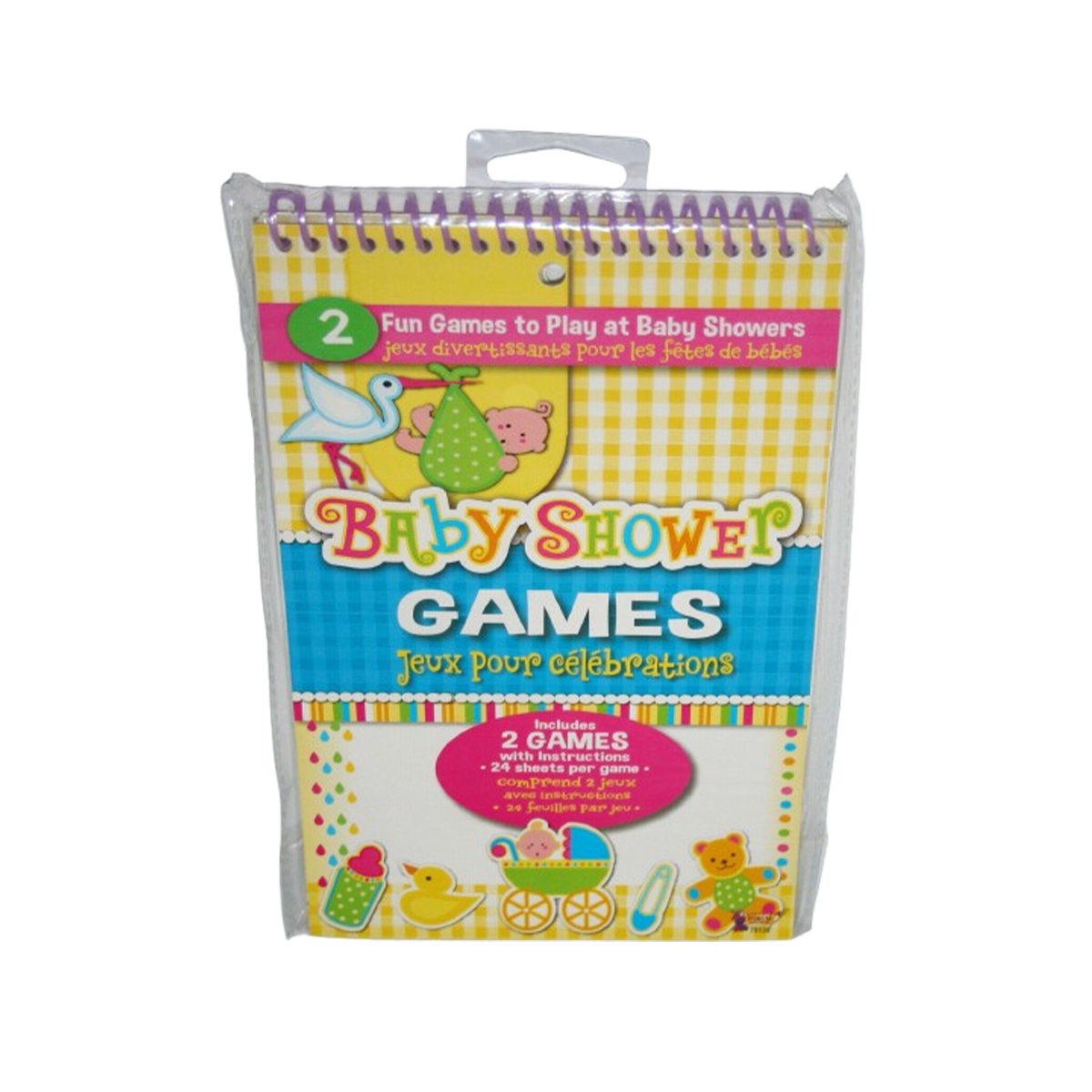Baby Shower Party Game Planner Book
