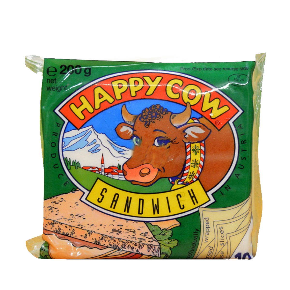 Happy Cow Sliced Cheese Sandwich