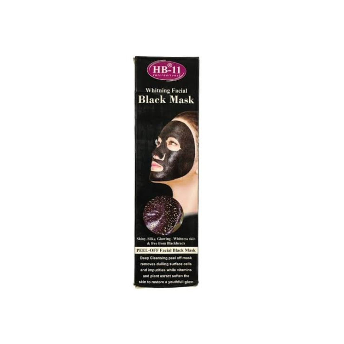 HB-11 Deep Cleansing Facial Black Mask - 25g