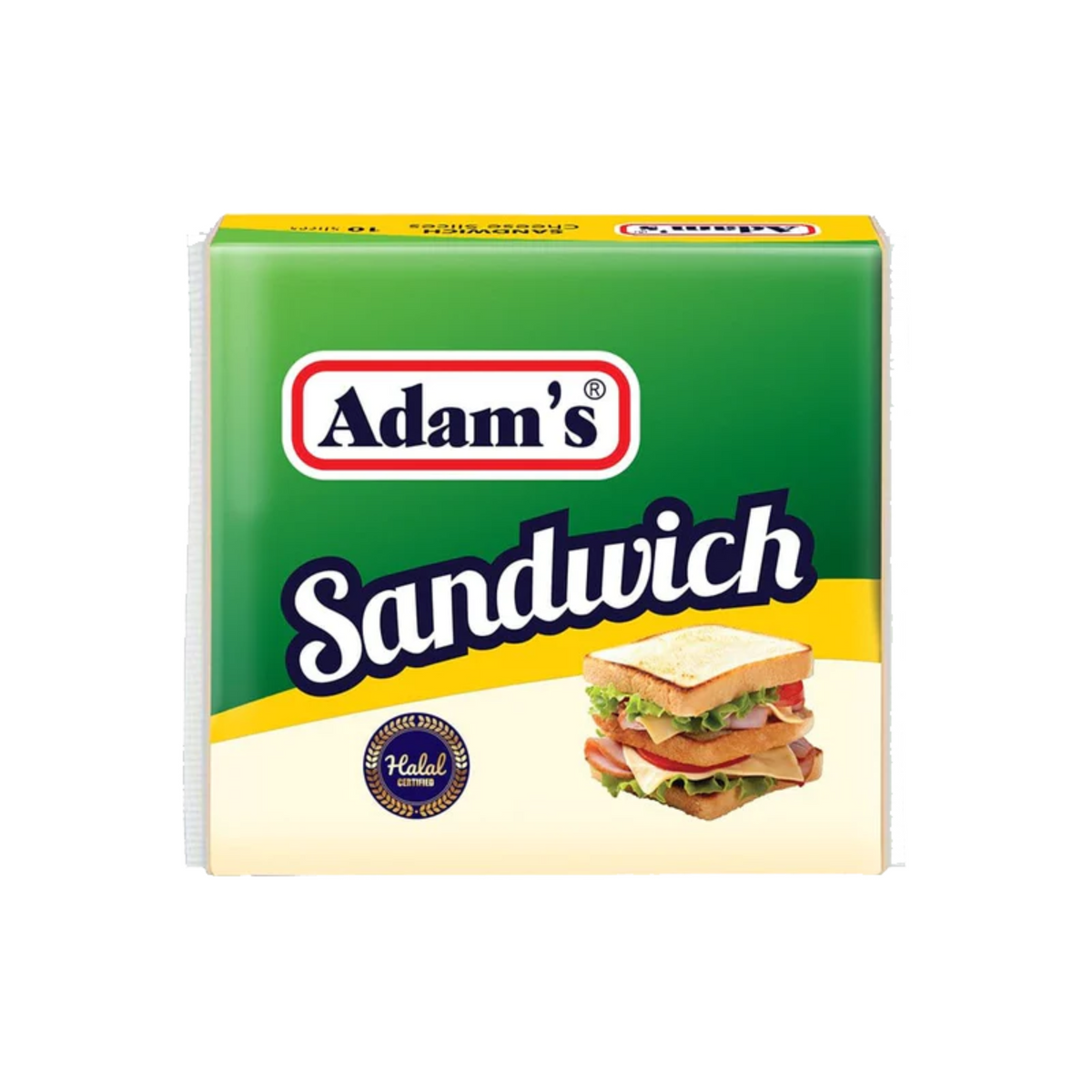 Adam's Cheese Sandwich Slices 10s