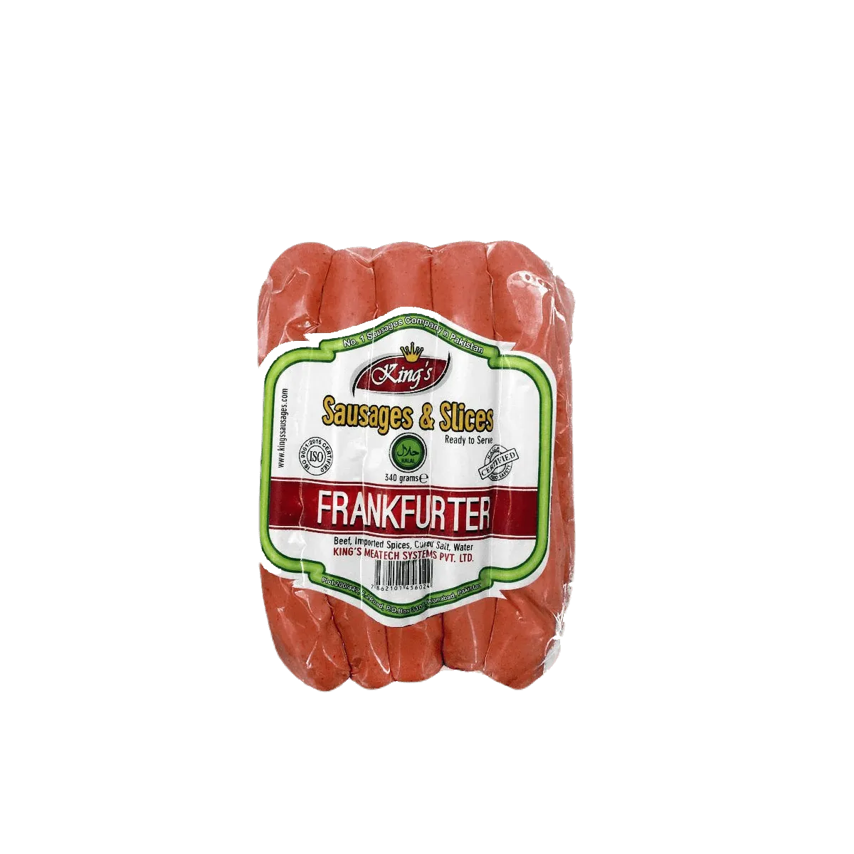 Kings sausages Frankfurter