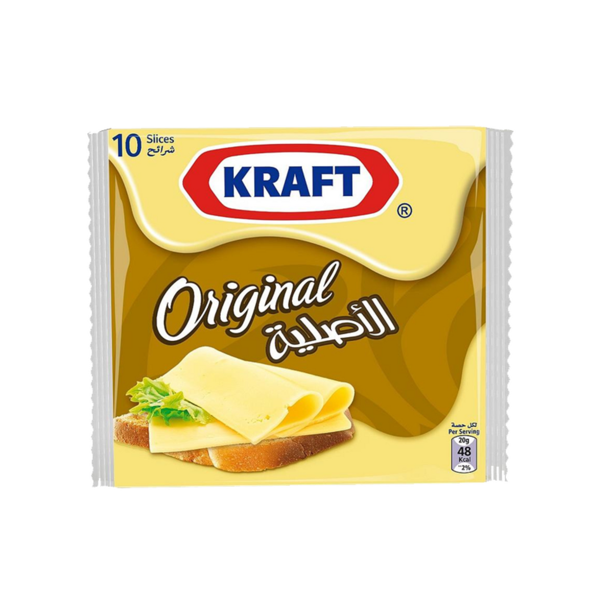 Kraft Slice Cheese Original 10Pcs 200g