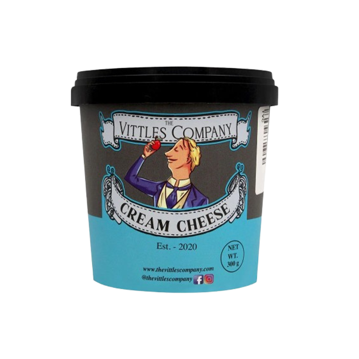 The Vittles Company Cream Cheese 300GM