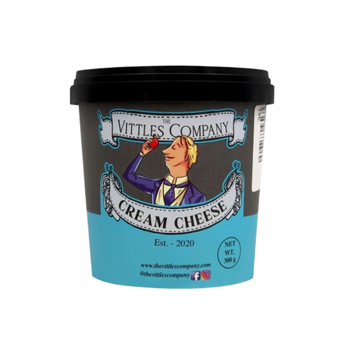 The Vittles Company Cream Cheese 300GM