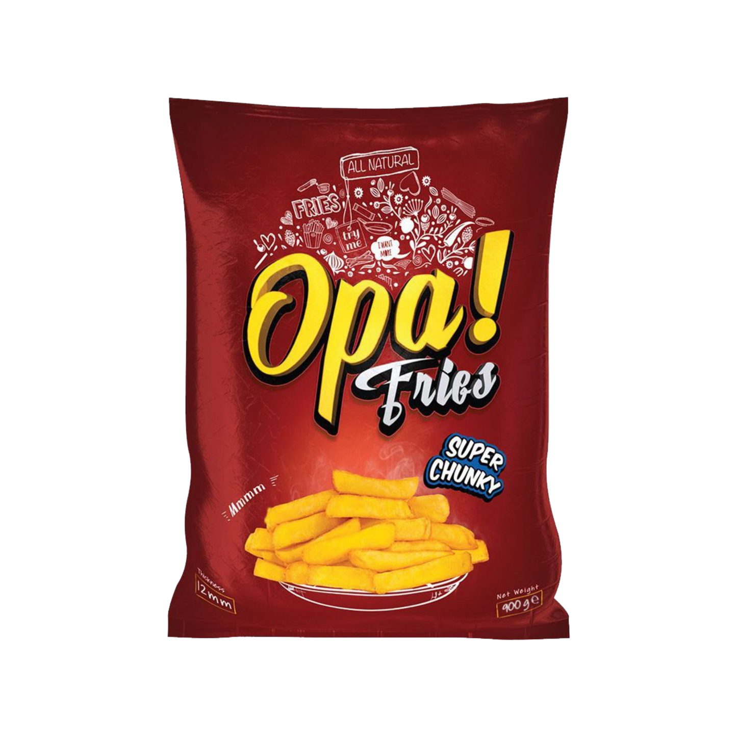 Opa Fries Super Chunky 12mm