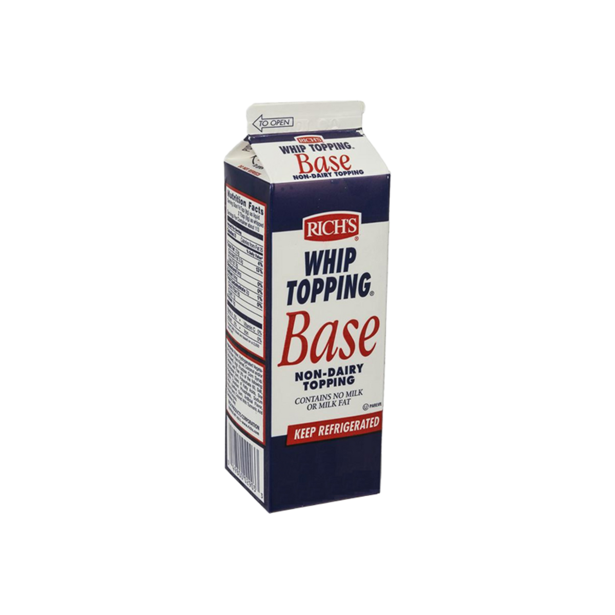 Rich's Whip Topping Base Cream
