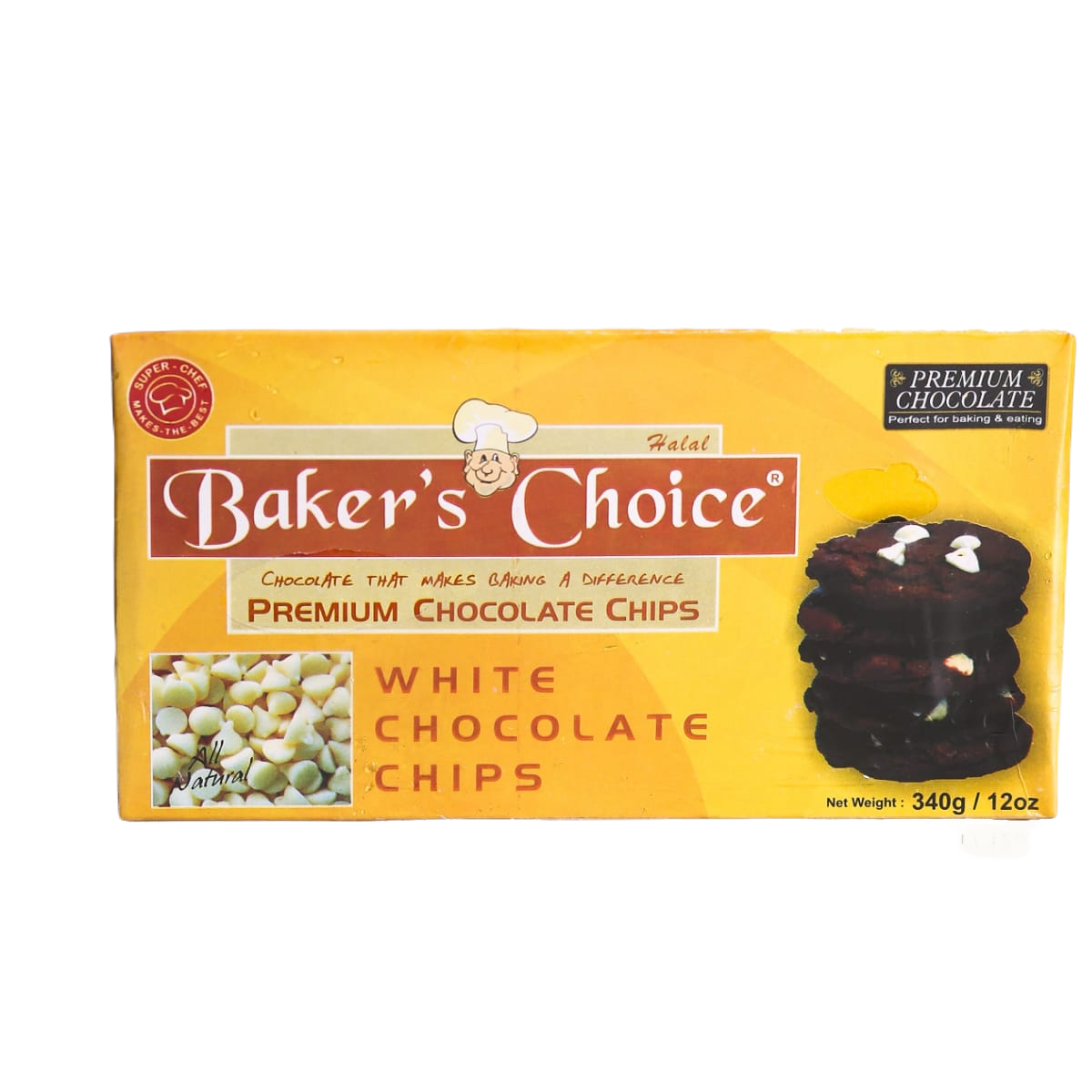 Baker Choice White Chocolate Chips