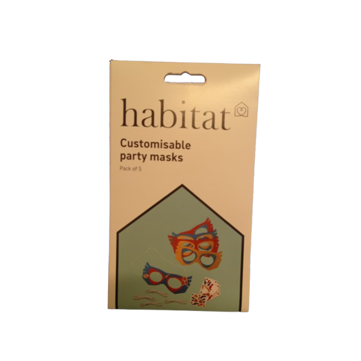 Sainsbury Habitat Party Mask 5s