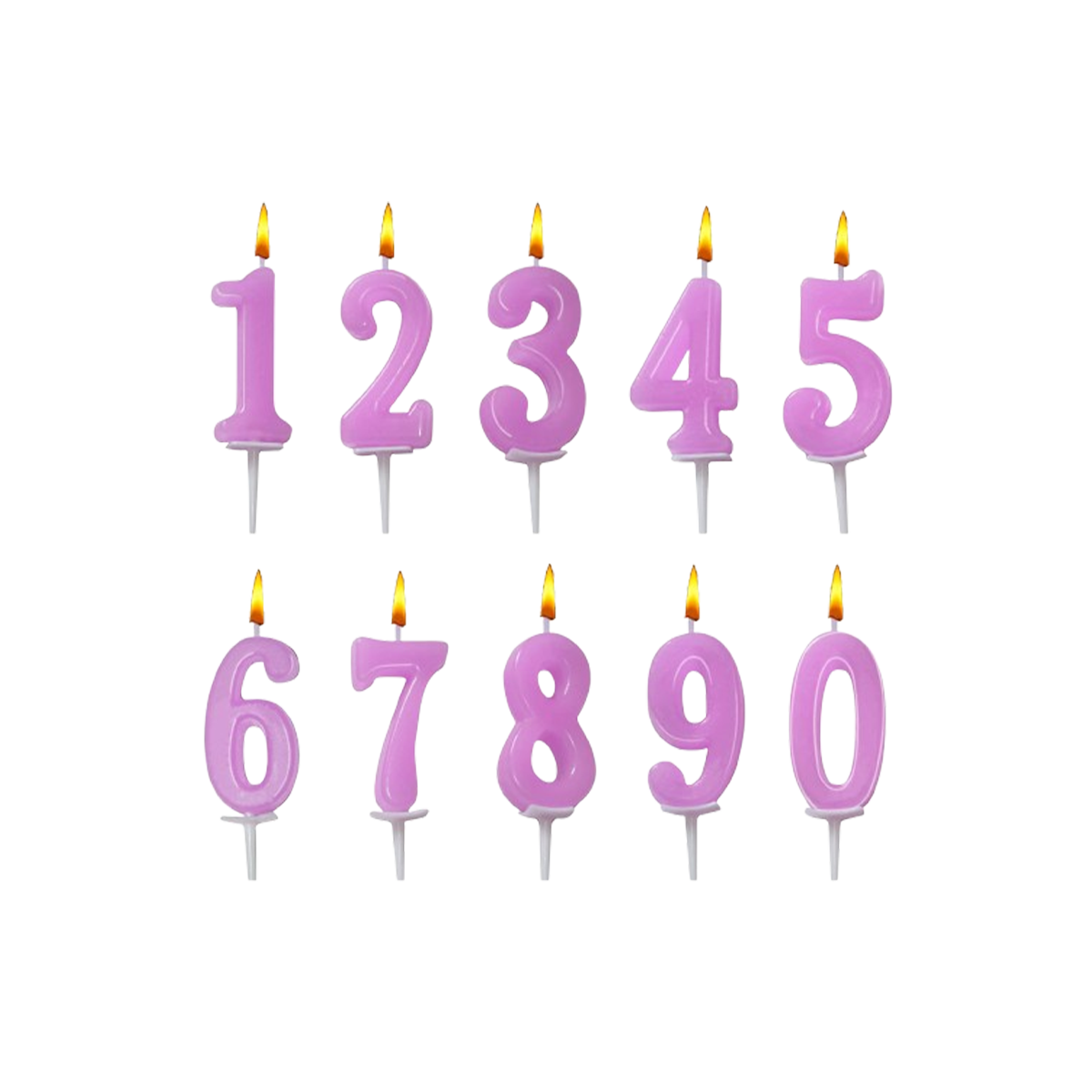 Number Candle mix small