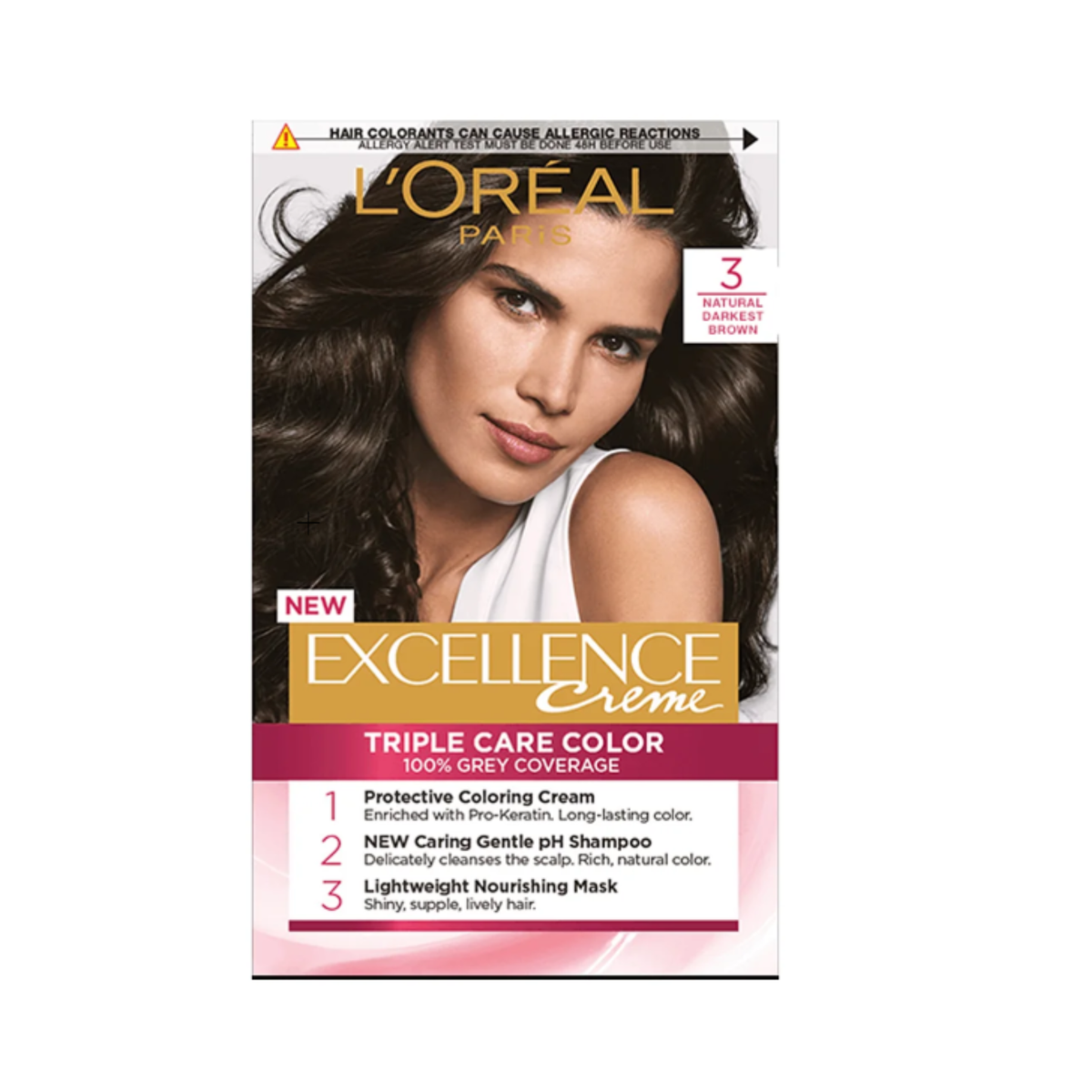 Loreal Paris Excellence Creme 3 Dark Brown