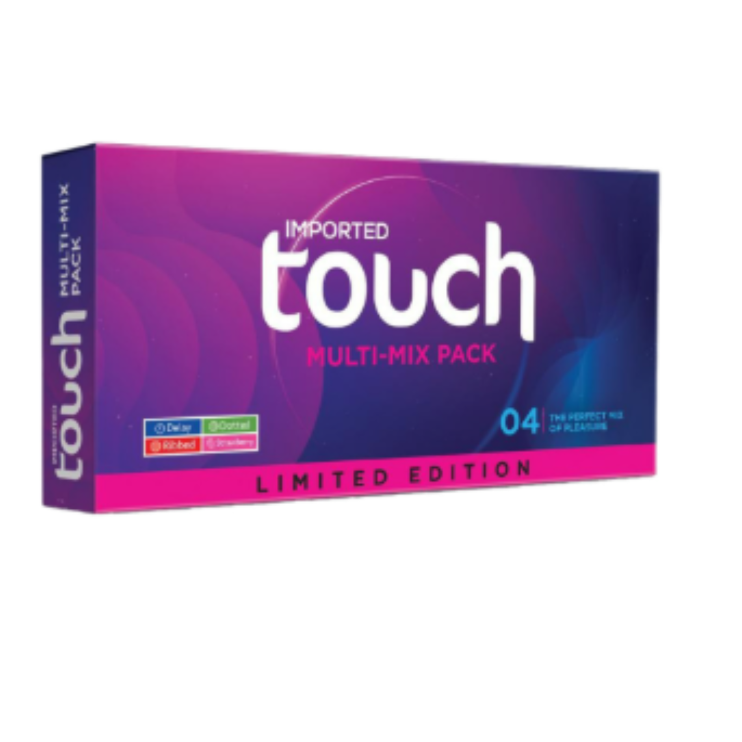 Touch Multi Mix Assorted Condoms - Pack of 4
