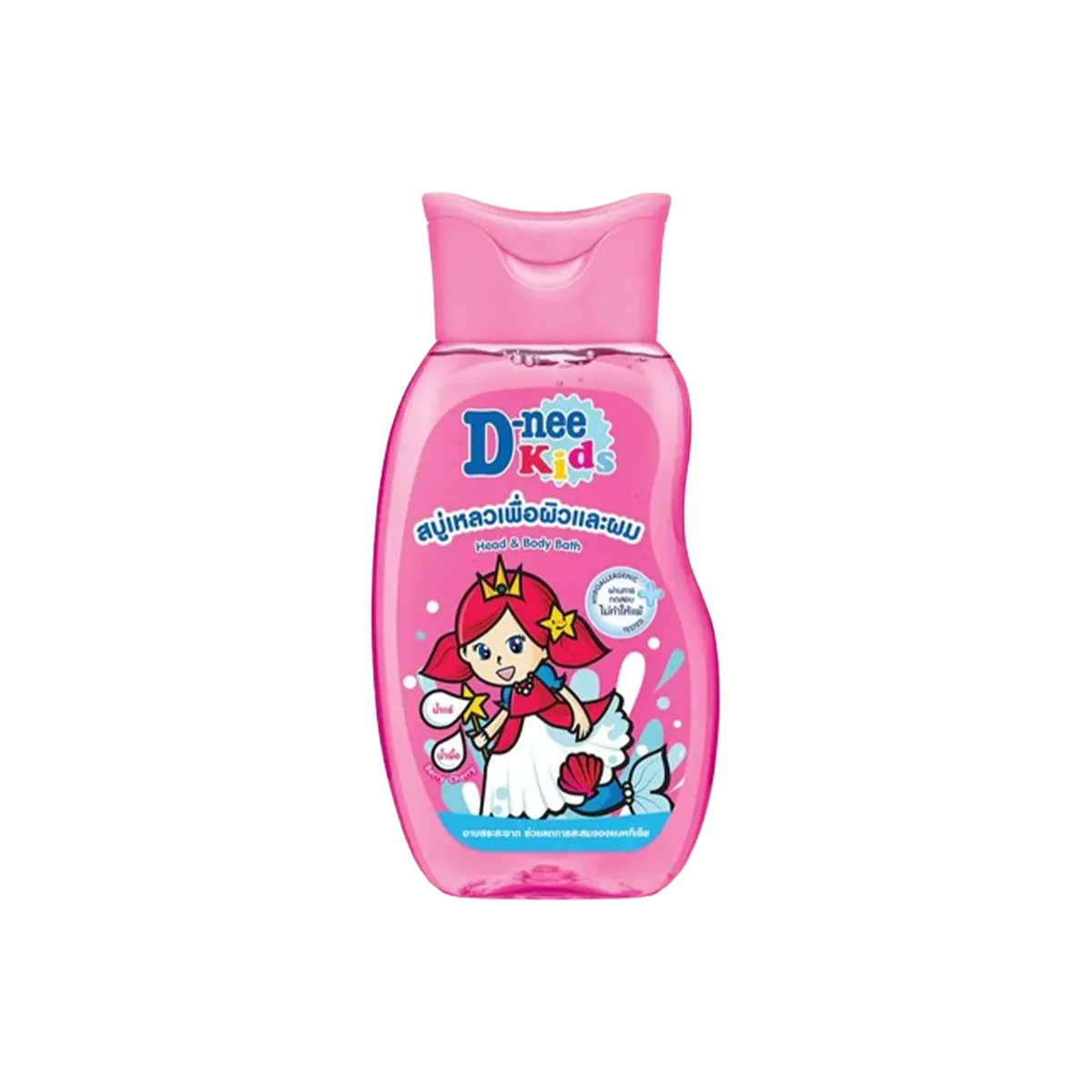 D-nee Kids Head & Body Bath Cherry Berry 200ml