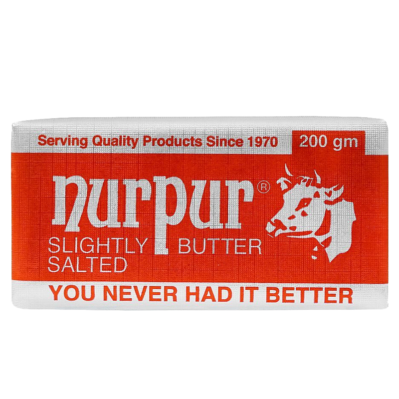 Nurpur Butter Slightly Salted 200g