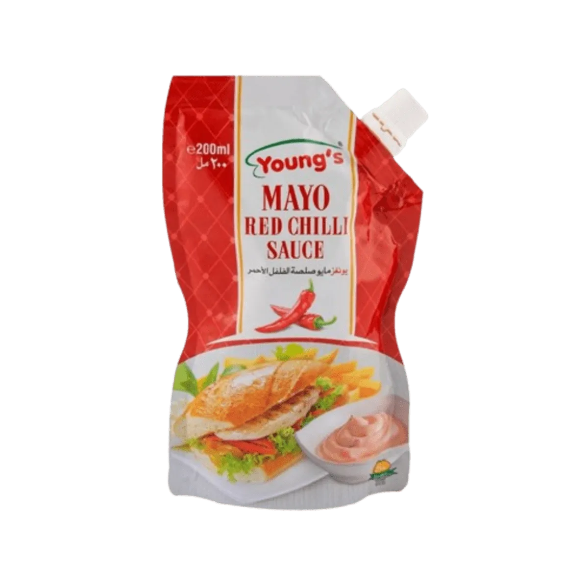 Youngs Mayo Red Chilli Sauce 200ml