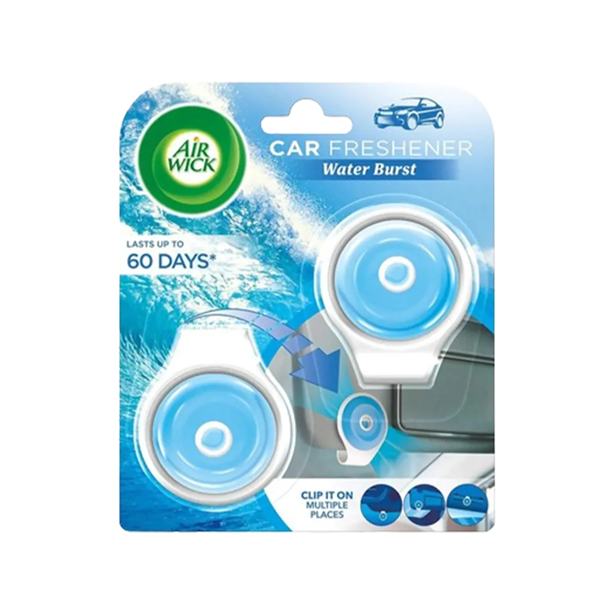 Airwick Car Air Freshener Water Burst 60Days