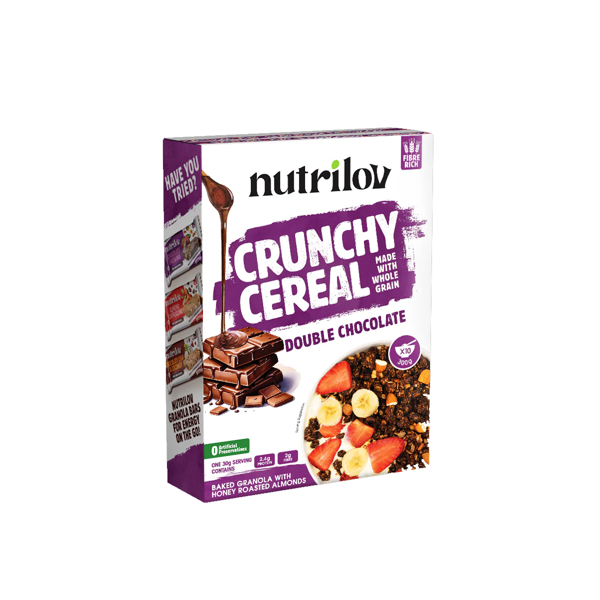 Nutrilov Crunchy Cereal Double Chocolate 300g